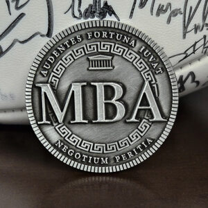 Doctorum's MBA Coin. This is indeed a remarkable tribute and an exceptional gift for the MBA in your life. Whether celebrating a new MBA program graduate or honoring the seasoned MBA, this unique creation is sure to make a lasting impression.